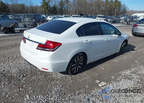 2014 Honda Civic Ex-L from USA, damaged, VIN 19XFB2F99EE212139